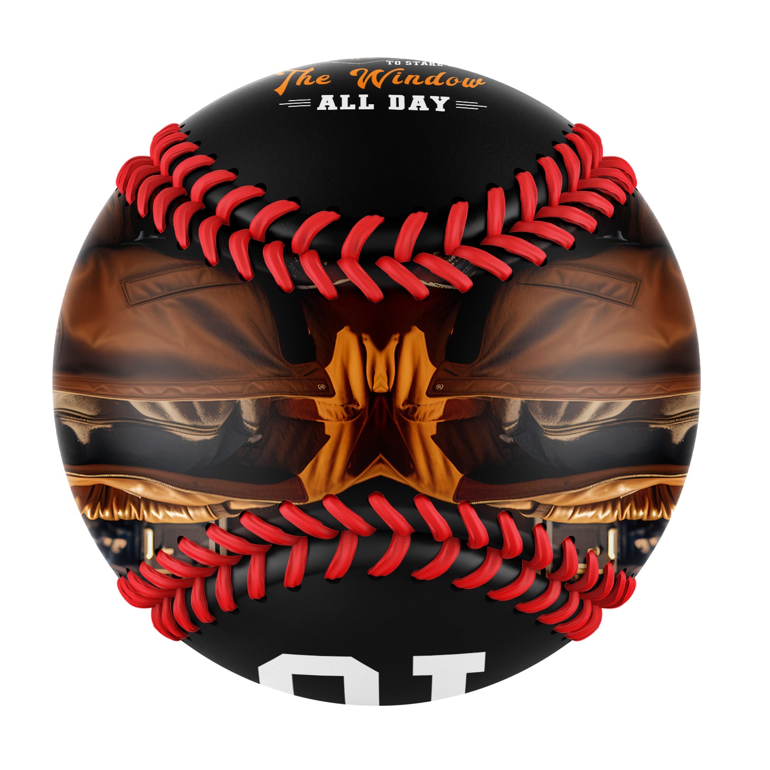 Personalized Black Truck Photo Baseballs