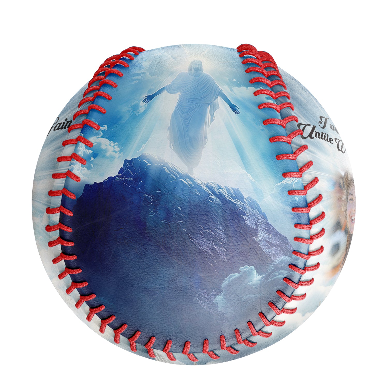 Personalized Memorial Photo Baseballs