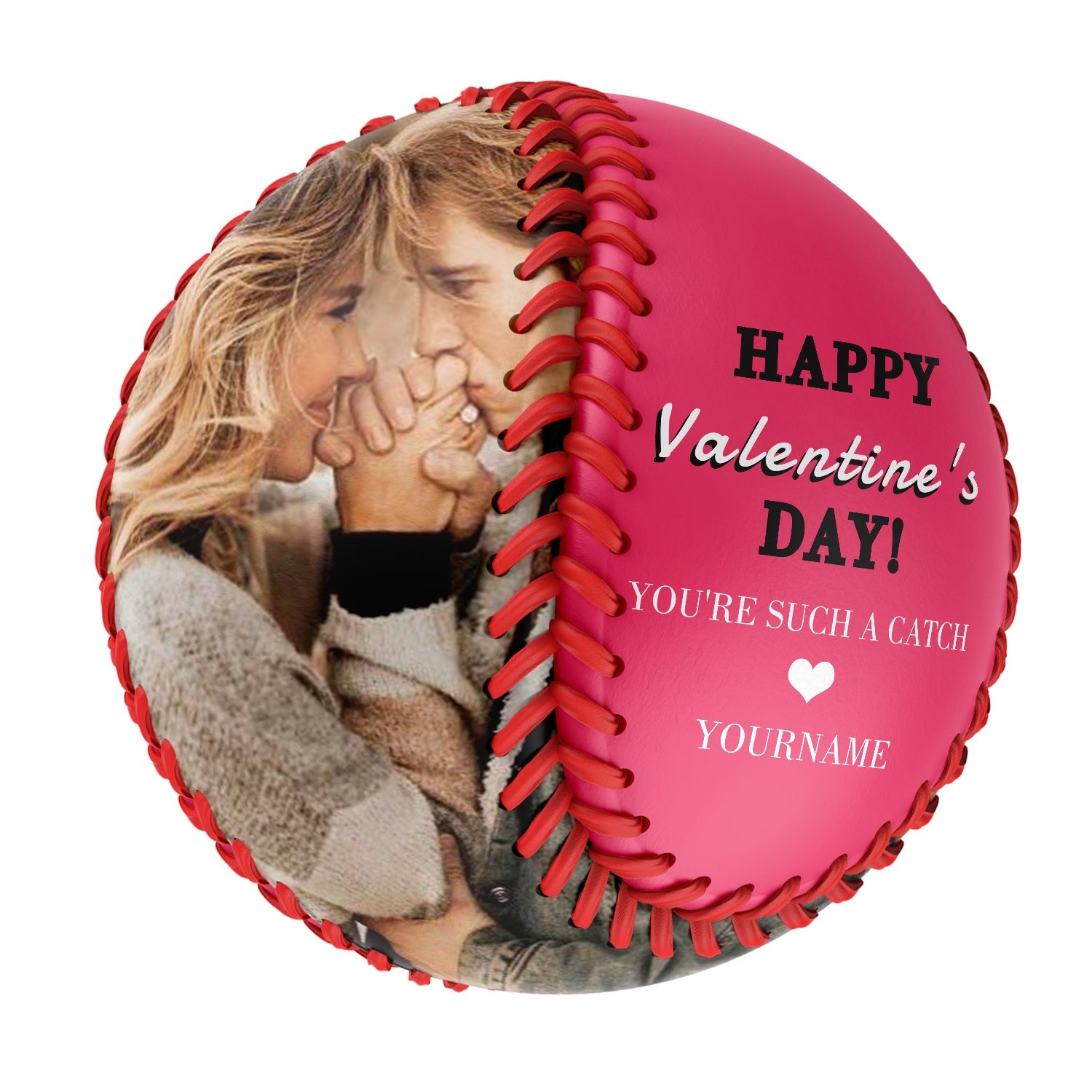 Valentine Photo Boyfriend Baseballs