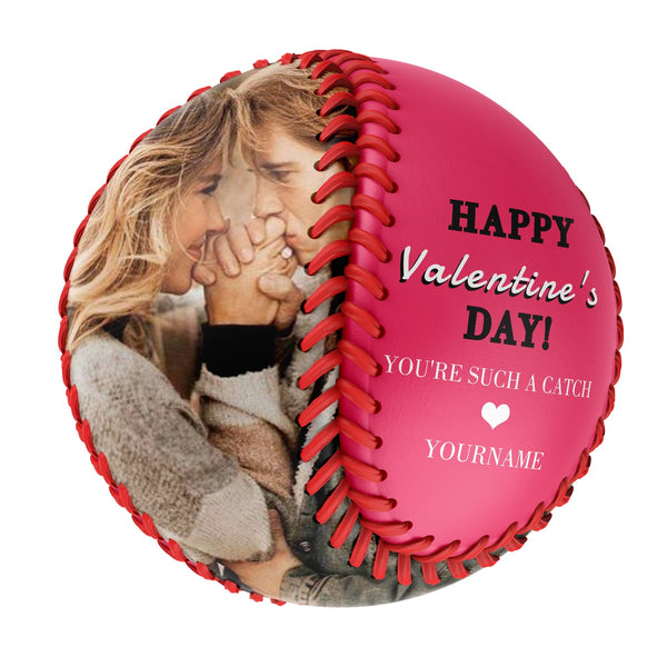 Valentine Photo Boyfriend Baseballs