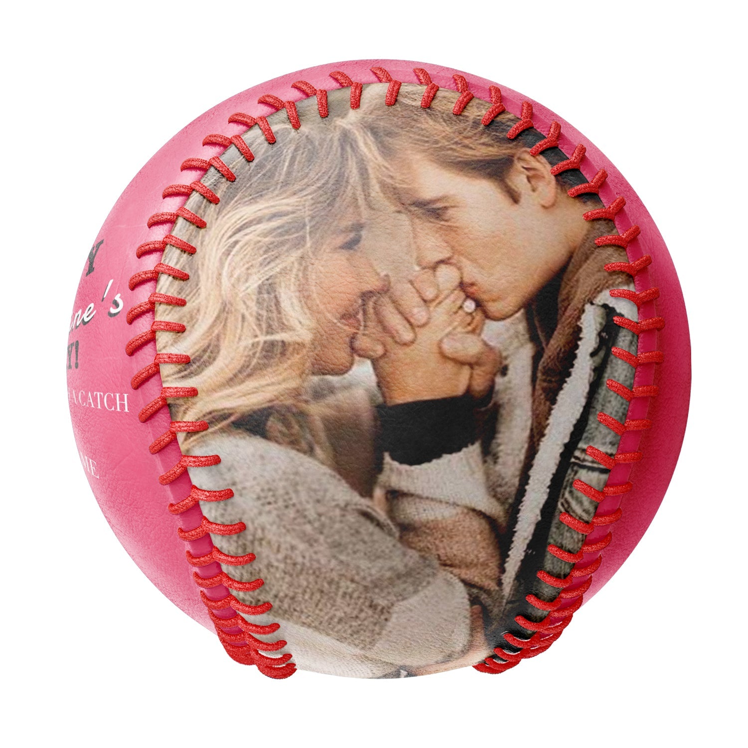 Valentine Photo Boyfriend Baseballs