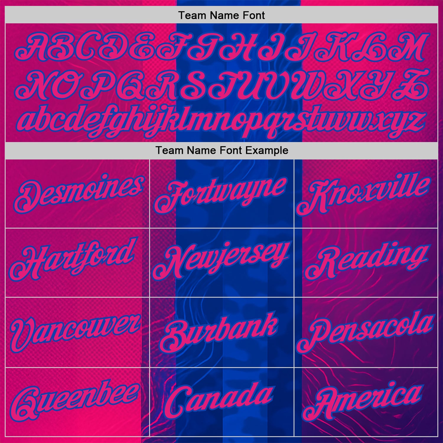 Custom Blue Hot Pink Red-Thunder Blue 3D Pattern Design Neon Stripe Sport Wear Performance T-Shirt