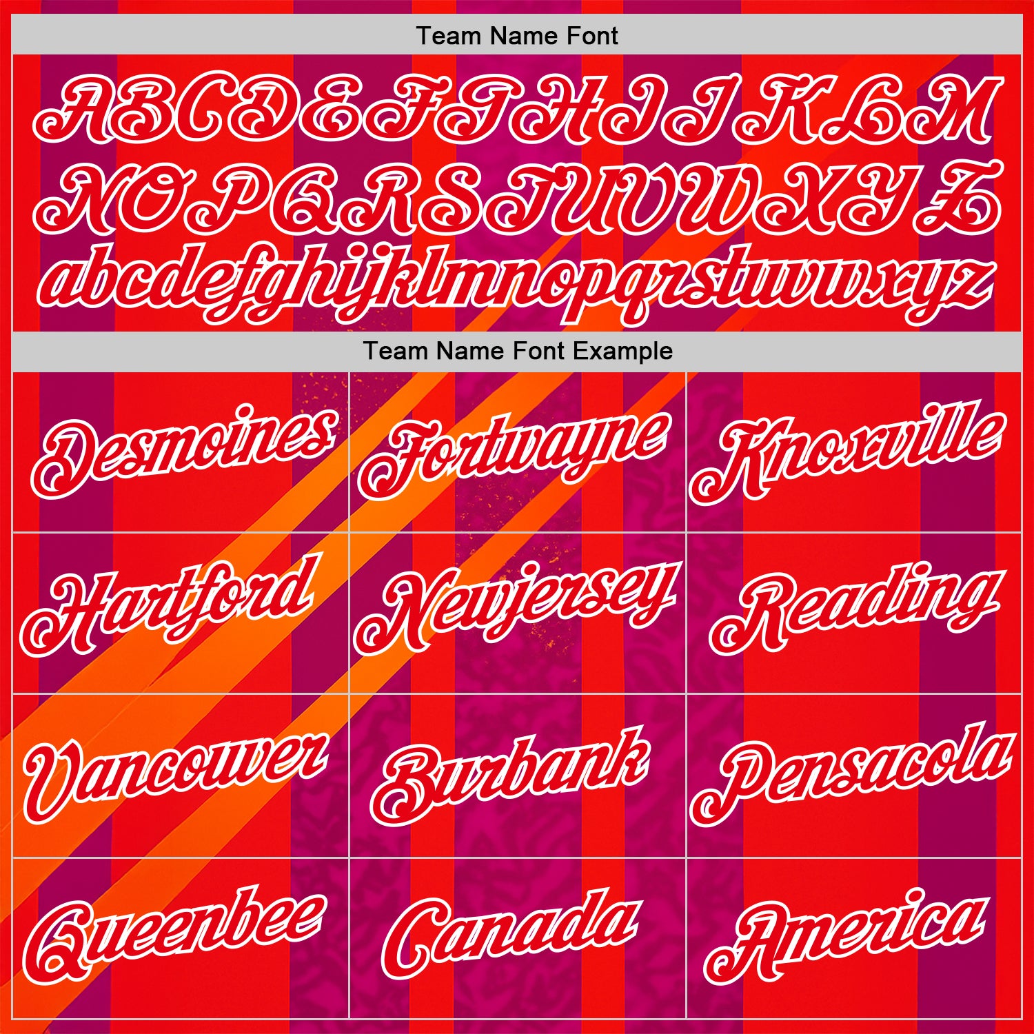 Custom Red Fire Red-White 3D Pattern Design Neon Stripe Sport Wear Performance T-Shirt