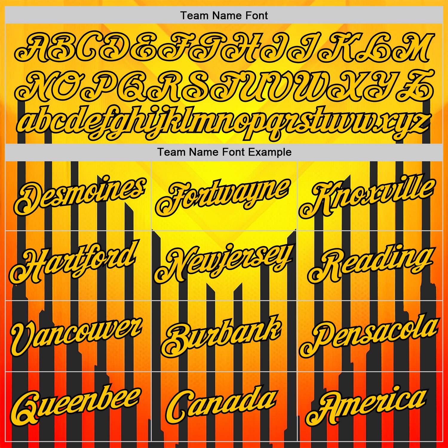 Custom Yellow Red-Black 3D Pattern Design Gradient Geometric Shape Stripe Sport Wear Performance T-Shirt