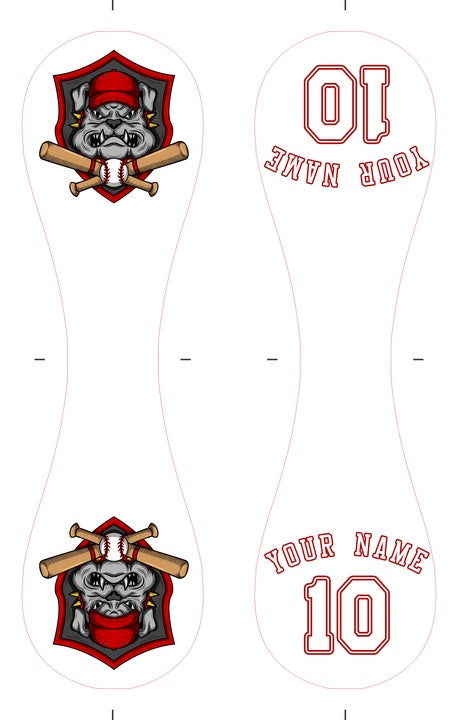 Personalized White Leather White Authentic Baseballs