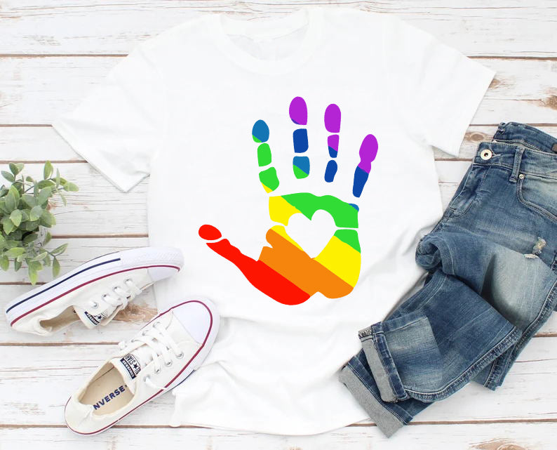 Love Pride Rainbow LGBT T-Shirt