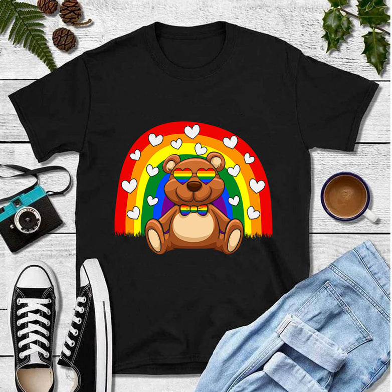 Love Pride Rainbow LGBT T-Shirt