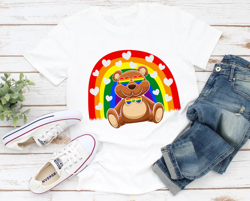 Love Pride Rainbow LGBT T-Shirt
