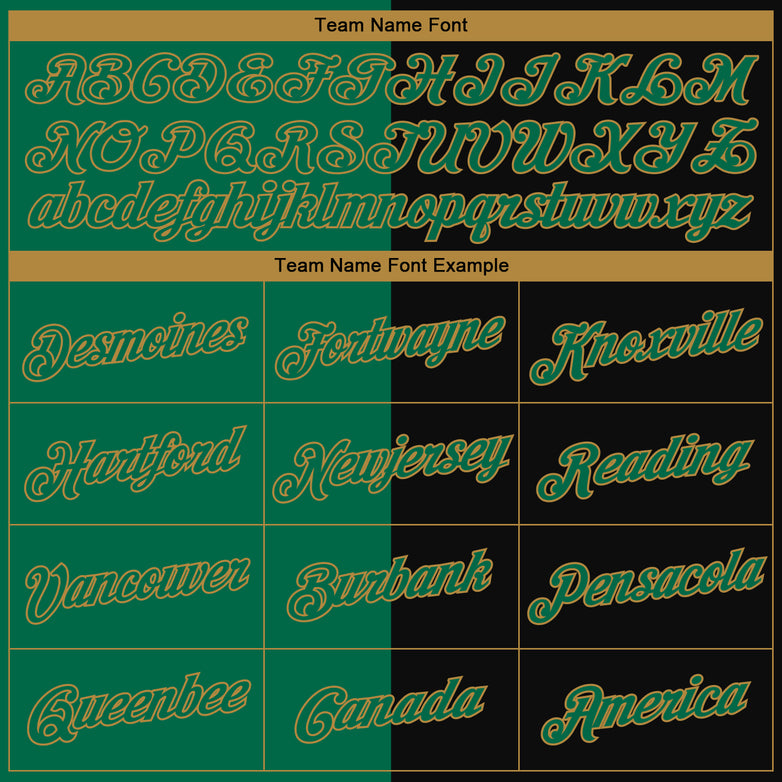 Custom Stitched Black Kelly Green-Old Gold 3D Pattern Scary Faces Of Halloween Pumpkin Sports Pullover Sweatshirt Hoodie
