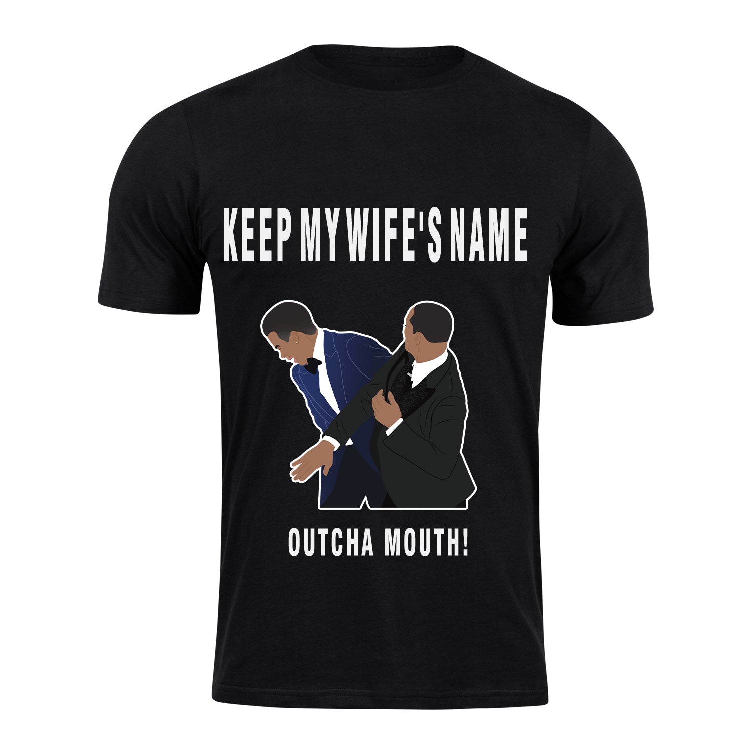 Will Smith Chris Rock Slap Oscars 2022 T-Shirt