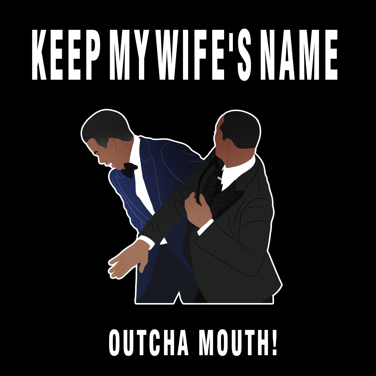 Will Smith Chris Rock Slap Oscars 2022 T-Shirt
