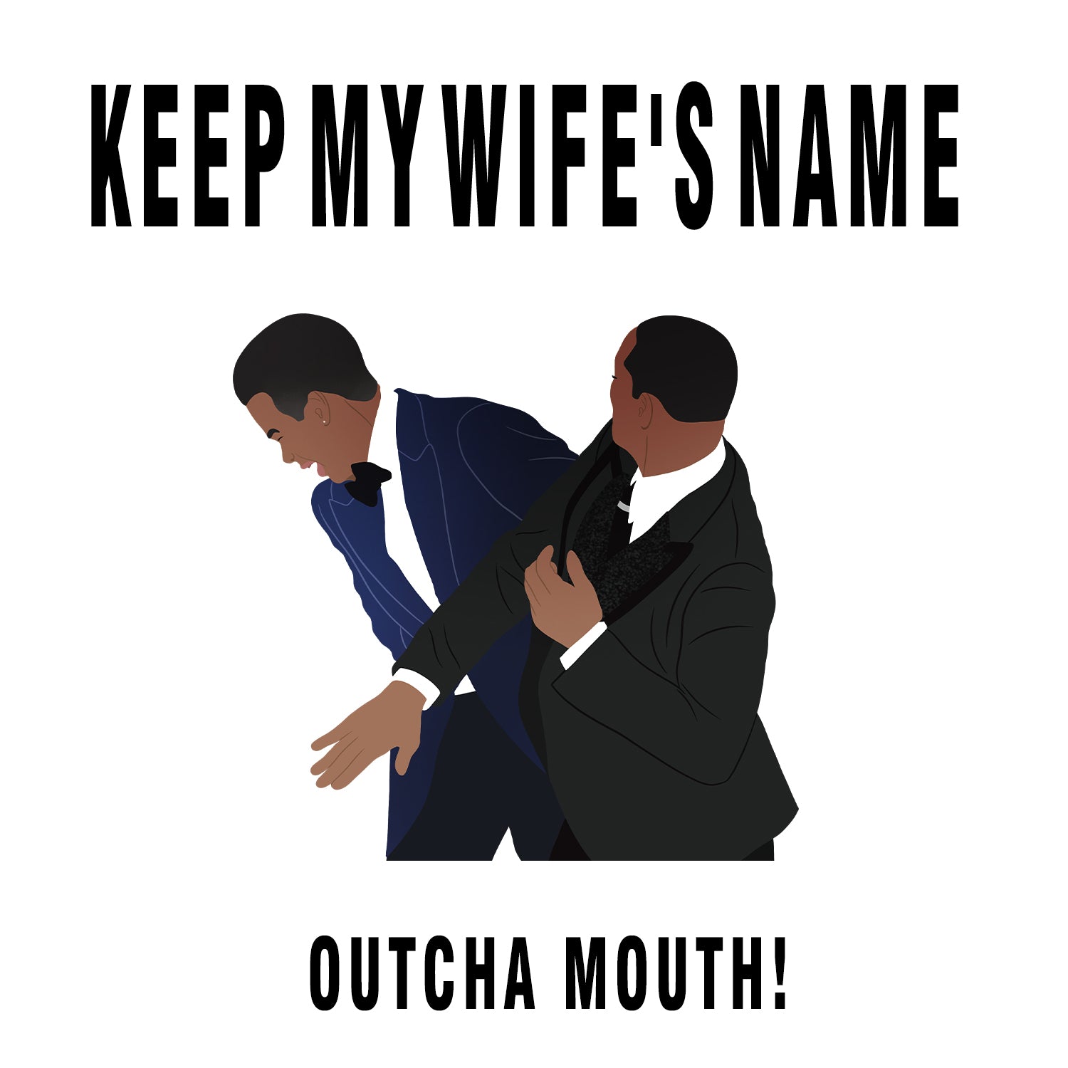 Will Smith Chris Rock Slap Oscars 2022 T-Shirt