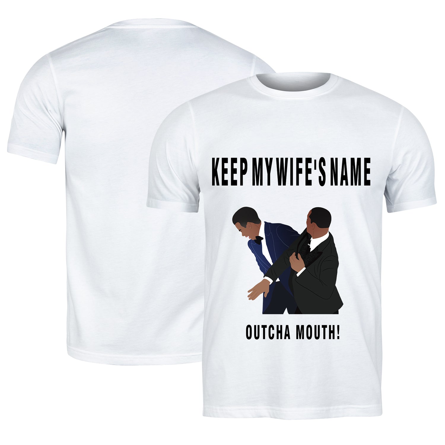 Will Smith Chris Rock Slap Oscars 2022 T-Shirt